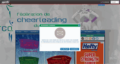 Desktop Screenshot of cheerleadingquebec.com